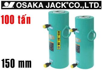 Kích thủy lực rỗng tâm Osaka EC100H15