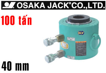 Kích thủy lực rỗng tâm Osaka EC100H4