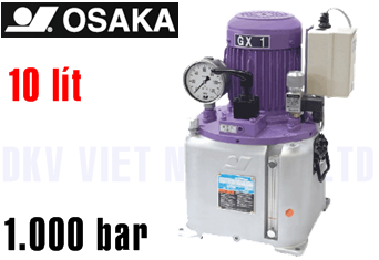 Bơm điện thủy lực 1000 bar Osaka GX1-J