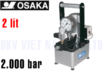 Bơm điện thủy lực 2000 bar Osaka NEXZ-2MGS