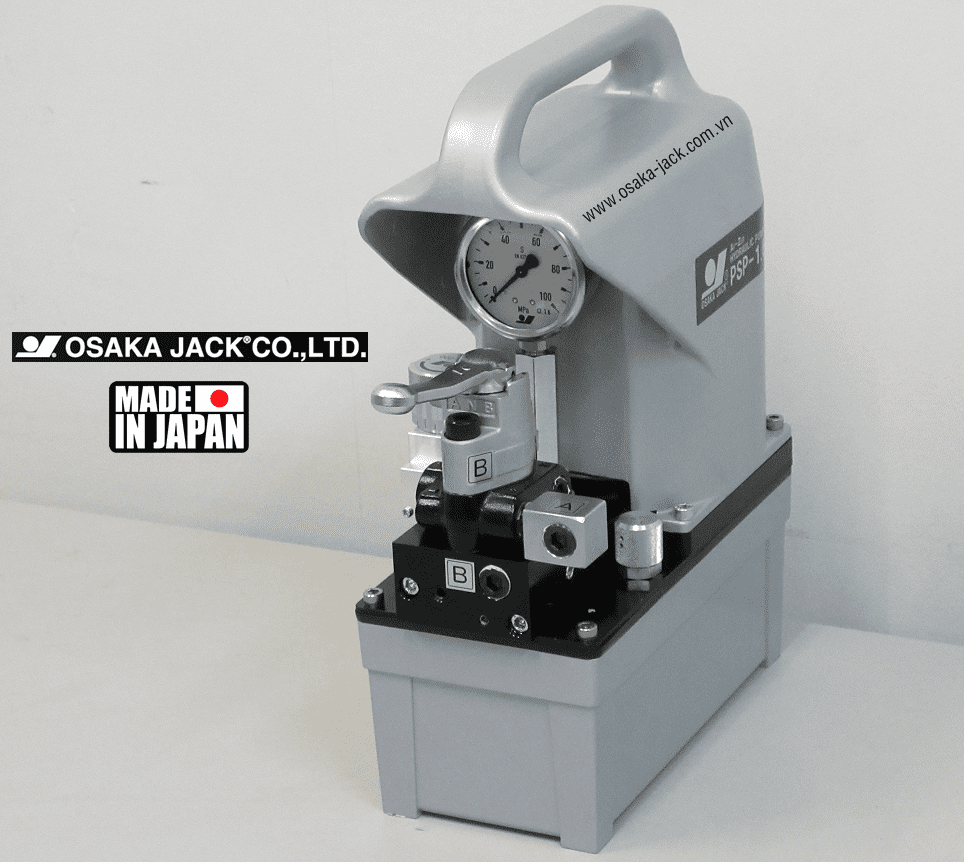bom dien thuy luc Osaka PSP-1.6DGS, Osaka electric hydraulic pump PSP-1.6DGS