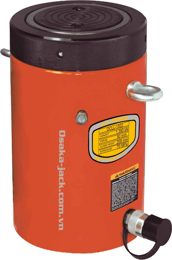 Kích thủy lực vòng hãm Osaka OCLL-1502, con đội thủy lực vòng hãm Osaka OCLL-1502, Osaka lock nut hydraulic jack OCLL-1502